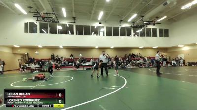 77 lbs 3rd Place Match - Lorenzo Rodriguez, Mount Vernon Pitbulls Wrestling vs Logan Dugan, Astoria Mat Club