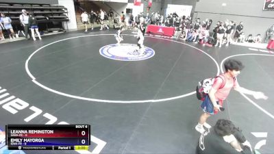 95 lbs Round 1 (16 Team) - Leanna Remington, SAWA-FR vs Emily Mayorga, IEWA-FR