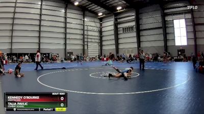 112 lbs Cons. Round 1 - Kennedy O`Rourke, Unattached vs Talia Pavlic, Combat School