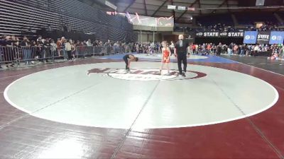 77 lbs Champ. Round 1 - Aj Saldana, Tri-Town Bullyz Wrestling vs Emery Thomas, Askeo International Mat Club