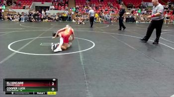 88 lbs Round 1 (4 Team) - Eli Kincaide, Hoosier Havoc vs Cooper Luck, Team Gotcha