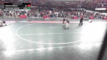 112 lbs Champ. Round 1 - Jesalyn Herman, Crandon vs Mattaline Konrad, Wilmot Jr. Panthers Wrestling Club