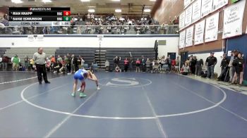 87 lbs Cons. Semi - Rian Knapp, Middleton Wrestling Club vs Saige Edmunson, Middleton Wrestling Club