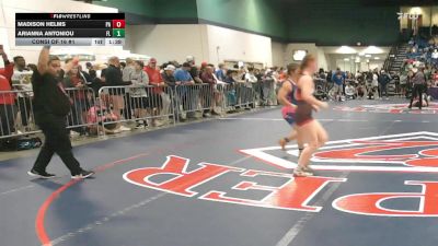 148 lbs Consi Of 16 #1 - Madison Helms, PA vs Arianna Antoniou, FL