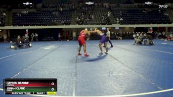 285 lbs Cons. Round 2 - Jonah Clark, Loras vs Hayden Hearne, Central