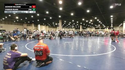 100 lbs Quarterfinals (8 Team) - Jackson Williams, Panhandle Punishers vs Charles Blass, Spartan WC