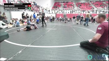 64 lbs Rr Rnd 1 - Knox Gunter, Blanchard Wrestling Club vs Tanner Reynolds, Little Axe Takedown Club