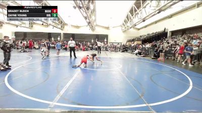 73 lbs Rr Rnd 11 - Bradey Bleich, Mat Assassins White vs Zayne Young, Revival Blue ES