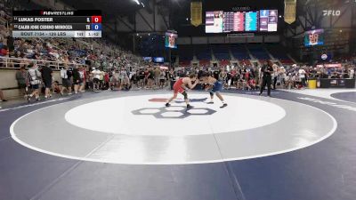 126 lbs Champ. Rd Of 32 - Lukas Foster, IL vs Caleb Jose Cedeno Mendoza, TX