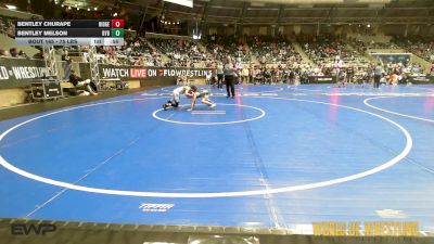 75 lbs Semifinal - Bentley Churape, Ridge Wrestling Club vs Bentley Melson, Backyard Brawlers