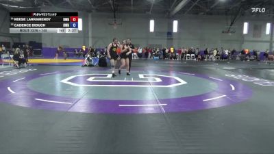 145 lbs 1st Place Match - Reese Larramendy, Iowa vs Cadence Diduch, Iowa