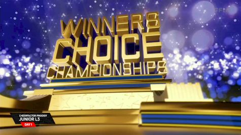 CheerFactor Prodigy - Junior L3 [2026 Day 1 CheerFactor Prodigy] 2026 Winner's Choice Live at Foxwoods