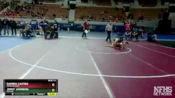 D3-190 lbs Cons. Round 2 - Jimmy Johnson, Payson vs Damien Castro, Douglas High