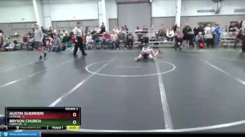 76 lbs Round 2 (6 Team) - Bryson Church, Cobra Kai vs Austin Guerrieri, Scanlan