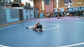 175 lbs Cons. Round 2 - Cash Hawkins, Viewmont vs Sunny Fager, Layton