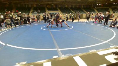 110 lbs Rr Rnd 3 - Jackson Beckley, Team Tulsa NDT vs Dekoty Howard, Keystone Kids Wrestling Club