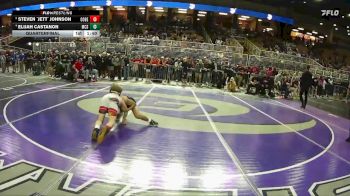 106 1A Quarterfinal - Steven `Jett` Johnson, Cocoa Beach vs Elijah Castanon, Miami Christian School