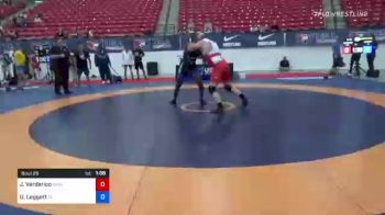 100 lbs Quarterfinal - James Verderico, Las Vegas Wrestling Club vs U'Kwon Leggett, Florida