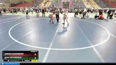 137-137 lbs Round 2 - Noah Richardson, MO vs Jordan Dusenberry, IA