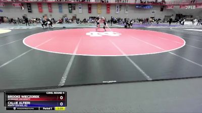 138 B Cons. Round 4 - Brooke Wieczorek, Schreiner University vs Callie Alfieri, North Central (IL)