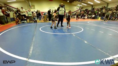 64 lbs Consi Of 4 - Aje Carwile, Pin-King All Stars vs Kaiden Candy, Sperry Wrestling Club