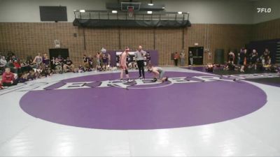 147 lbs Round 5 (6 Team) - Samuel Johnson, Thermopolis Middle School vs Carter Bannan, Lusk