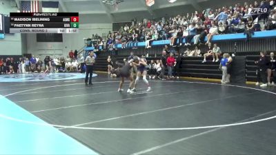 115 lbs Cons. Round 2 - Madison Ibelining, AGWSR vs Paetynn Reyna, Iowa Valley, Marengo