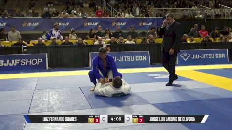 Jorge Luiz Jacome De Oliveira vs Luiz Fernando Soares 2026 Pan Jiu Jitsu IBJJF Championship