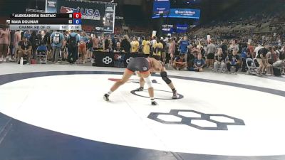 145 lbs Champ. Rd Of 32 - Aleksandra Bastaic, Indiana vs Maia Dolinar, Kansas