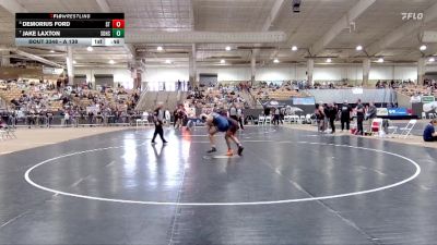 A 138 lbs Cons. Semi - Demorius Ford, Stratford High School vs Jake Laxton, Soddy Daisy High School