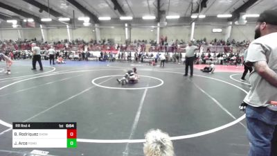 57 lbs Rr Rnd 4 - Brantley Rodriquez, Show Low vs Jaxson Arce, Pomona Elite