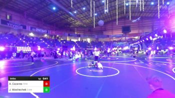 94 lbs Consi Of 4 - Allison Cazares, Toss Em Up Wr Ac vs Jamii Washechek, Cobbler Kids Wrestling