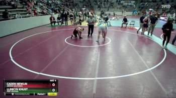 215 lbs Cons. Round 2 - Llinkyn Knust, Pike Central vs Caden Newlin, Gibson Southern