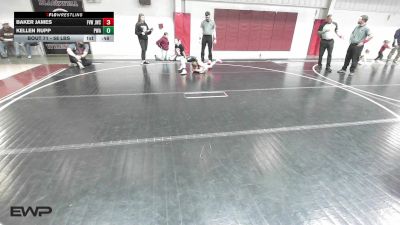 61 lbs Rr Rnd 5 - Easton Klinglesmith, Perry Wrestling Academy vs Garrett Doyle, Cowboy Wrestling Club