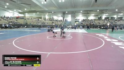 50 lbs Cons. Round 4 - Callan Blocker, Forrest Youth Wrestling vs Duke Payne, Rountree Wrestling Academy