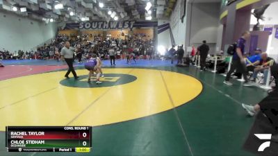 140 Girls Cons. Round 1 - Chloe Stidham, Oceanside vs Rachel Taylor, Santana