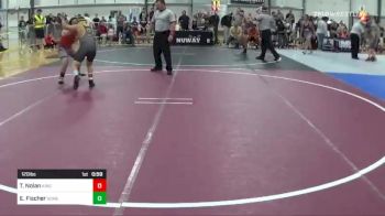 120 lbs Consi Of 4 - Tyler Nolan, King Select vs Eddie Fischer, Somerset Academy