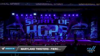 Maryland Twisters - Fierce Winds [2023 L4 Junior - Medium Day 1] 2023 US Spirit of Hope Grand Nationals