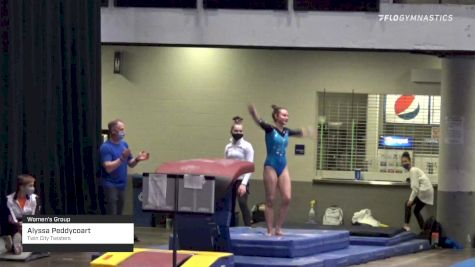 Alyssa Peddycoart - Women's Group, Twin City Twisters - 2021 Women's Xcel Region 4 Championships