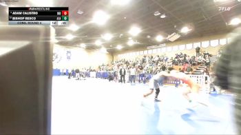 175 lbs Cons. Round 4 - Adam Calistro, Independence vs Bishop Resco, Atascadero