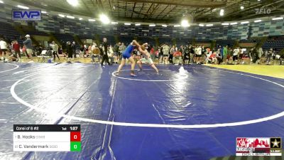 120 lbs Consi Of 8 #2 - Bryar Hooks, Cowboy Wrestling Club vs Cale Vandermark, Sebolt Wrestling Academy