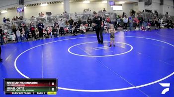 38 lbs Champ. Round 1 - Israel Ortiz, NXT Level Wrestling Academy vs Beckham Van Buskirk, Vici Wrestling Club