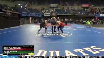 Champ. Round 1 - John Paul Travasos, Teurlings Catholic vs Bryce Lajaunie, Lakeshore