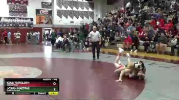 106 lbs Semifinal - Josiah Maestas, SLAM Academy vs Cole Faircloth, Arbor View