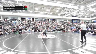 120 lbs 1st Place Match - Easton Olson, Riverton vs Kooper Nowell, Canyon View