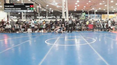 115 lbs Rr Rnd 3 - Preston Van Hoven, Grit Mat Club Blue - HSC vs Tyler Toth, Triumph Maize - HSC