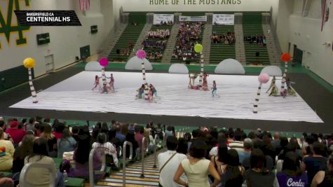 Centennial HS "Bakersfield CA" at 2026 WGI Guard Manhattan Beach Regional+