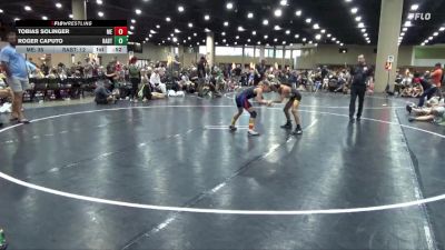 80 lbs Round 3 (6 Team) - Tobias Solinger, Moyer Elite vs Roger Caputo, Rabbit WC