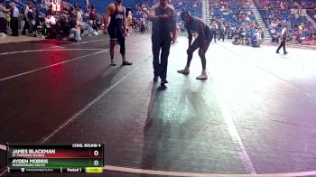 215 lbs Cons. Round 4 - James Blackman, St Stephens School vs Ayden Morris, Parkersburg South