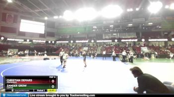 132 lbs 7th Place Match - Christian Demars, Centennial vs Zander Grow, Capital